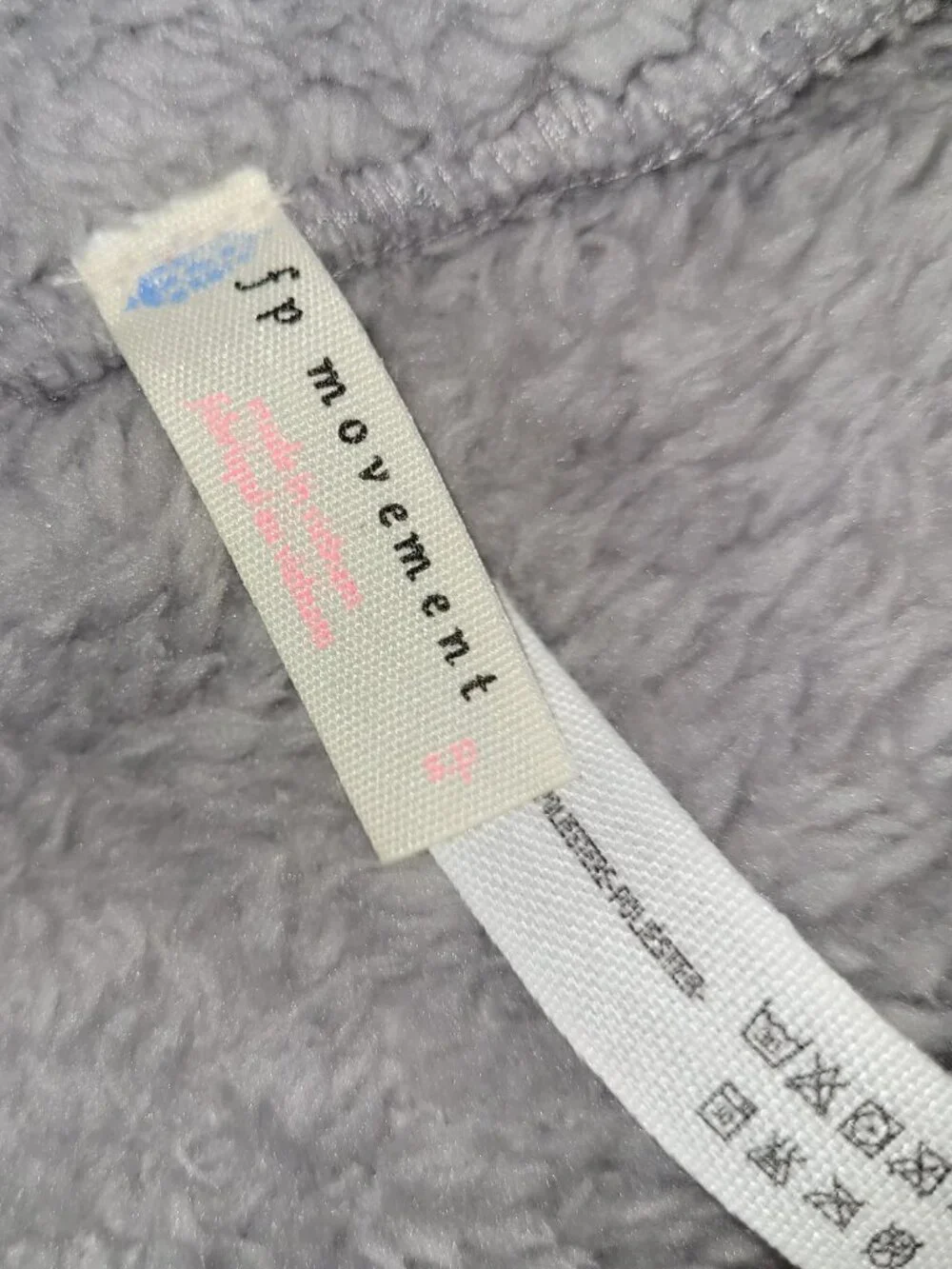 Free People Movement Dazed Plush Full Zip Jacket